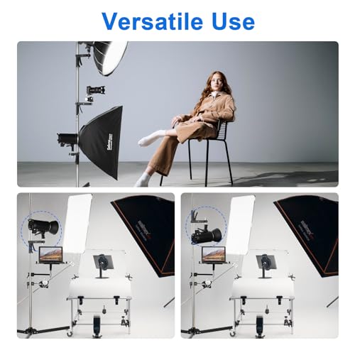 Image of Selens 98.4 inch /250cm Heavy Duty Light Stand, Max Load 33lbs /15kg