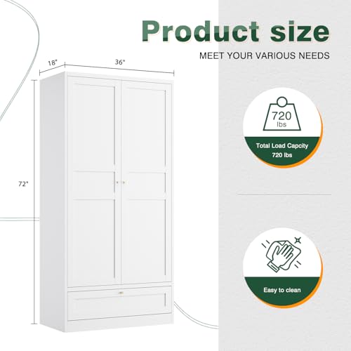 image for Letaya Wardrobe Closet,72