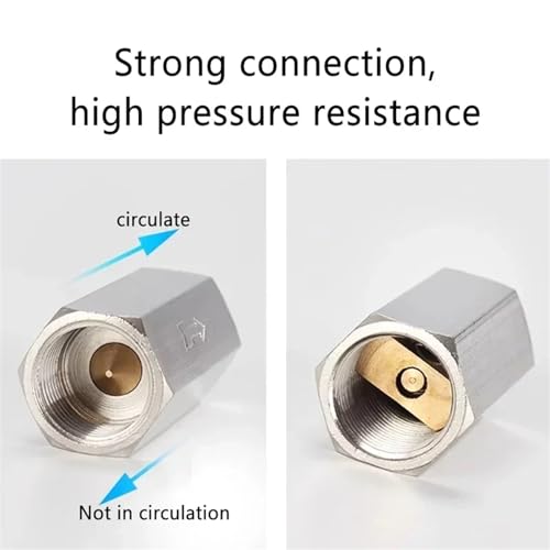 Clapet anti-retour pneumatique 1/2 pour stabiliser le débit de votre tuyau d'air d'atelier - 5
