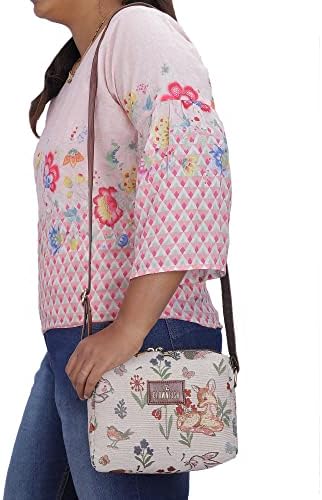 THE CLOWNFISH Adelina Series Sling for Women Faux Leather Casual Ladies Single Shoulder Bag For Women Crossbody Bag for College Girls