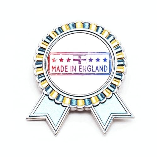 Broche drapeau du Royaume-Uni en métal taille M idée cadeau