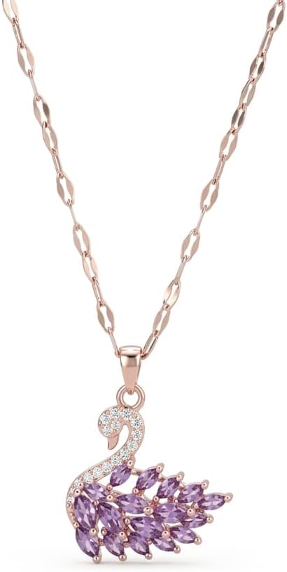 Anti Tarnish Pendant Necklace for Women | Stylish Locket Neck Chain | Latest Fashion Jewellery Accessories for Girls Boys | Minimal Jewelry | Ideal for Gifting - Scorpio | Gift for Diwali, Christmas, Marriage, Birthday