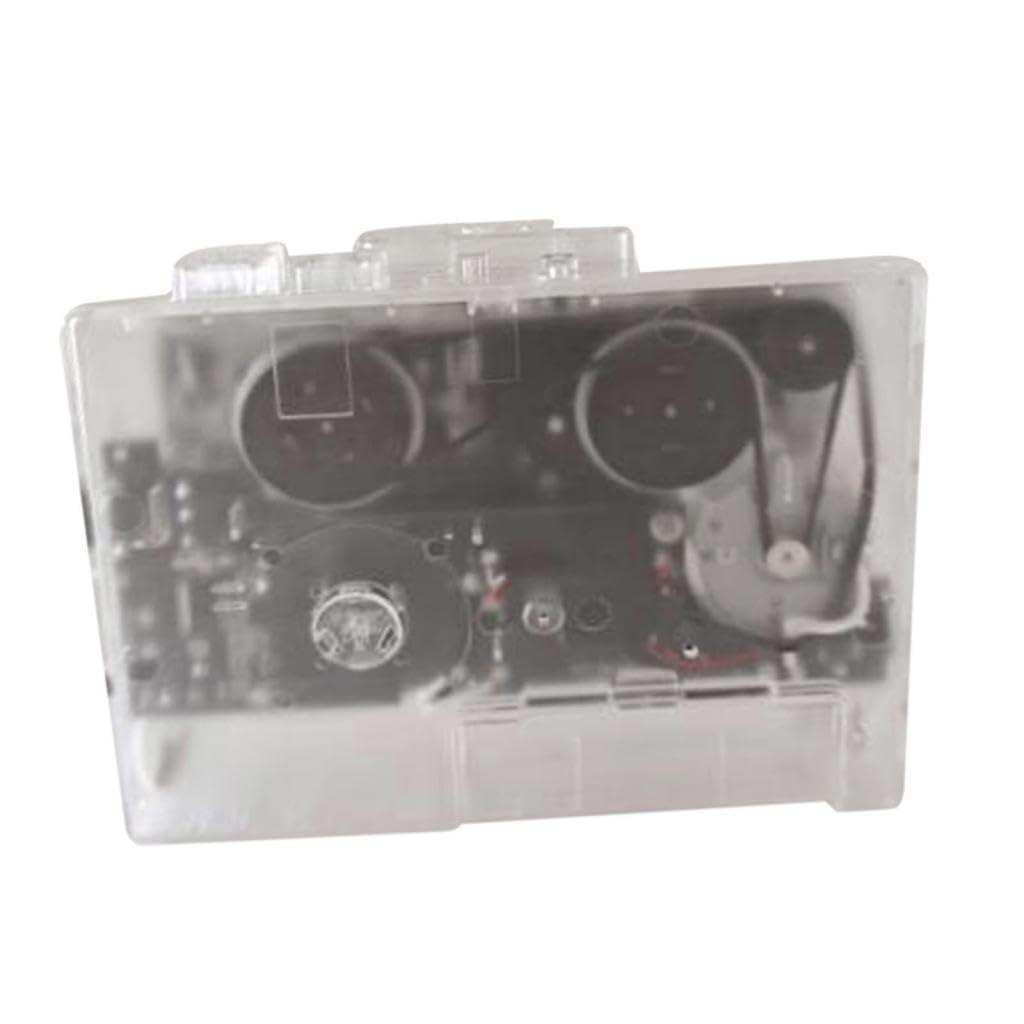 Club Bollywood®Cassette Music Player Transparent Case FM Compact for Music|Consumer Electronics | Portable Audio & Headphones |1 Cette Player-image-25