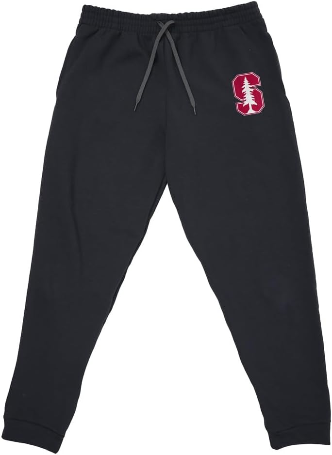Campus Lab Officially Licensed Jogger Sweatpants Unisex for Men & Women with Pockets Primary Logo Black Collection
