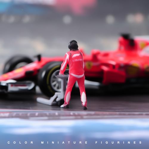Figuras de Pit Crew a escala 1/64 en resin miniatura 5