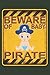 Price comparison product image Beware of Baby pirate boy / Vorsicht vor dem Baby-Piraten-Jungen: Notizbuch (6 x 9 ~ DinA5) 120 gepunktete Seiten (Dot Grid) Personalisiertes ... als Geschenk zu allen möglichen Anlässen
