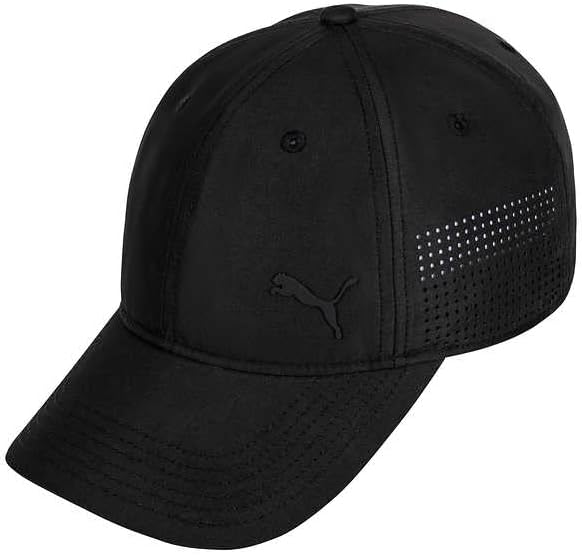 PUMA Unisex Adjustable Baseball Cap Black