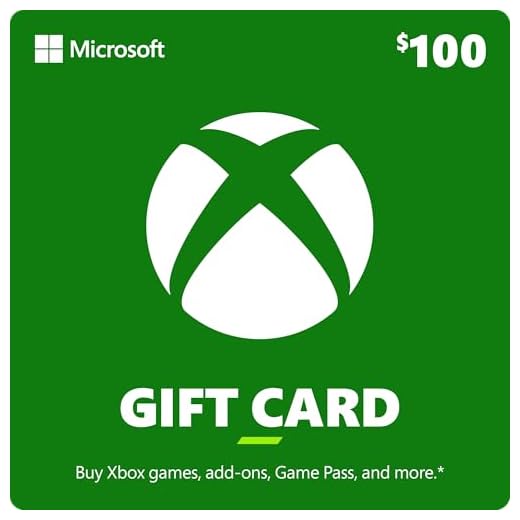 $100 Xbox Gift Card for Gaming