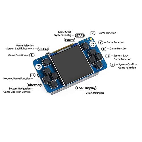Lecteur numérisation deux dimensions LLD Waveshare GamePi15 WIFI232-A2 - 7