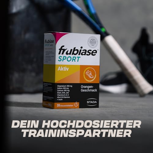 frubiase SPORT Orange - Isotonisches Sportgetränk - Elektrolyte, hochdosierte Mineralstoffe, Multivitamine, Spurenelemente- zur Unterstützung der Leistungsfähigkeit & Regeneration-20 Brausetabletten 3