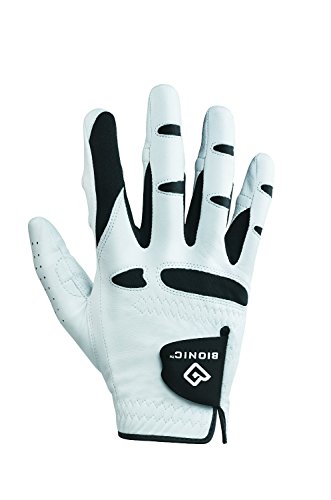 Bionic Glove Mens Stablegrip With Natural Fit Golf Glove XXL White Left