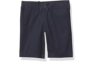 Practical Navy Blue School Shorts for Girls: Comfort and Style for the School Year