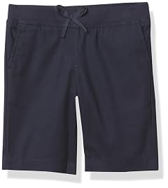 Nautica Girls School Uniform Bermuda Shorts Pull-on Fit Stretchy Material Functional Pockets