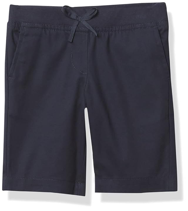 Nautica Girls School Uniform Bermuda Shorts Pull-on Fit Stretchy Material Functional Pockets