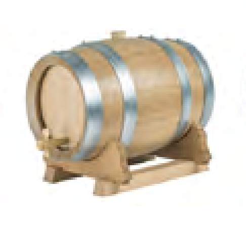 madeinfrance Fût de Chêne Français de 3L - Parfait pour Vieillir et Aromatiser Vos Boissons