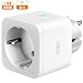 Produktbild Smart Steckdose Zoozee Wlan steckdose 16A Wi-Fi Stecker Fernbedienbar und Sprachsteuerung mit Timer Funktion, Kompatibel mit Google Home und IFTTT, auf 2.4 GHz Netzwerk, 2er Pack (PACK1)