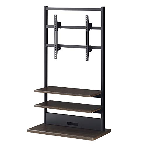 ハヤミ TIMEZ自立テレビスタンド ~77v型対応 高さ調節可能 キャスター付 KF-770 ブラック