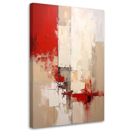 Peinture abstraite pour salon contemporain à décorer 40x60