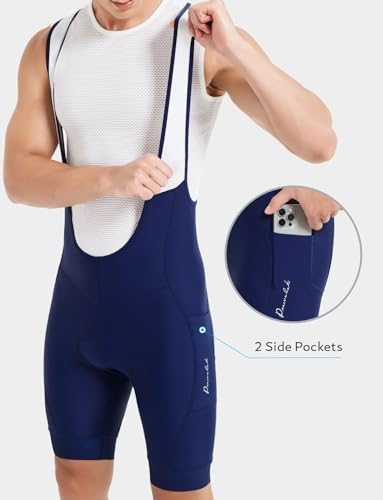 Image of Przewalski Men's 3D Padded Cycling Bike Bib Shorts, Excellent Performance and Better Fit