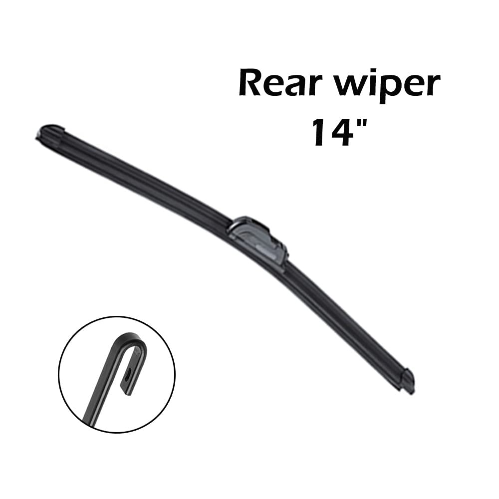 Auto Tergicristallo Auto Anteriore Posteriore Lunotto Tergicristallo Spazzole Tergicristallo Per Land Rover Per Freelander 2 2006-2014 2013 2012 2011 2010 2009 2008 2007 24 "20" 14"