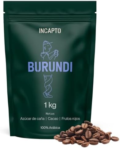 Incapto Café en Grano de Especialidad 1kg | Origen Burundi | 100%...