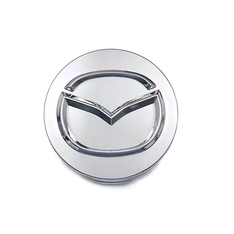 4 Pièces Cache-Moyeux 52 Mm Pour Mazda CX-3 – Capuchons Centre De Roue Élégants Et Solides, Accessoires Jantes Premium