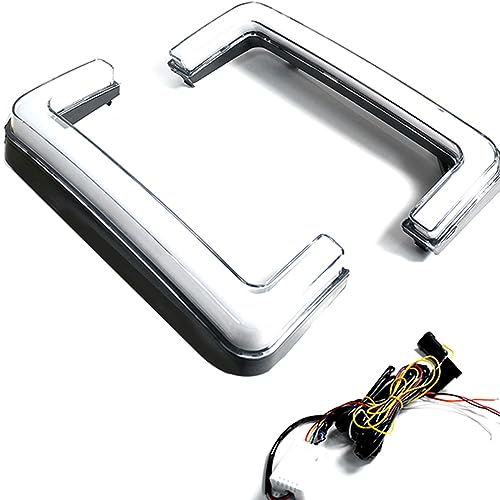 Luz De Led De Montagem Em Ziguezague Na Grade Dianteira Para Ford F150 2009-2014 Luz De Mudança De D