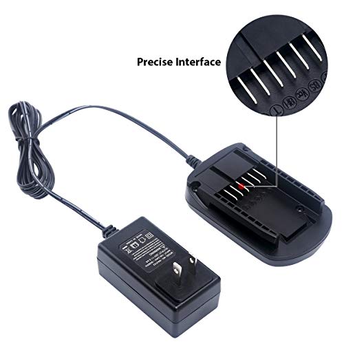 Qbmel 20Volt WA3742 Replacement Charger for Worx 18V&20V Lithium Battery WA3578 WA3580 WA3520 WA3525 Power Share WA3575 WA3512 WA3522 WA3544 WA3732 WA3875 WA3881 Cordless Tools Batteries - Thumbnail 5