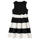 Crazy 8 Girls' Bow Ponte Dress