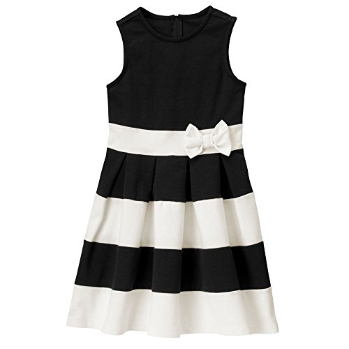 Crazy 8 Girls' Bow Ponte Dress