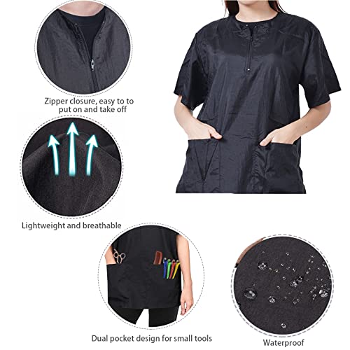 Gliitatu Hundefriseur Bekleidung Friseurkittel Für Hundefriseur Hundefriseur Kittel Hundefriseur Schürze, Friseur Kittel Damen Friseur Arbeitskleidung Dog Grooming Smcok for Women and Men