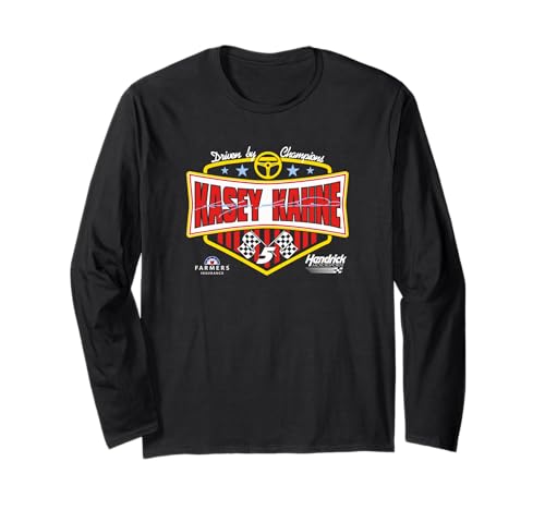 Kasey Kahne Hendrick Motorsports Officially Licensed Black Long Sleeve T-Shirt
