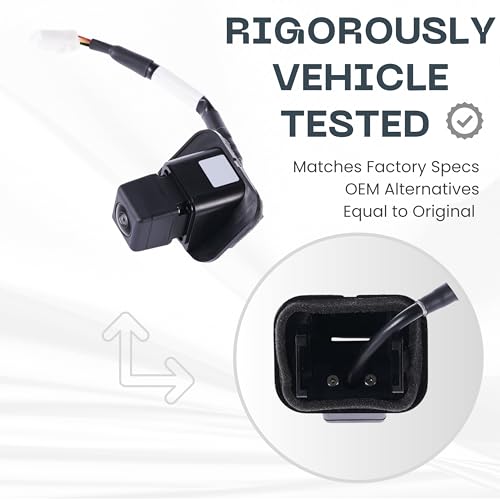 Image of Backup Camera Replaces for 2014-2015 Mazda 6 OE Part # GJT1-67-RC0C GJT1-67-RC0 GJT1-67-RC0B