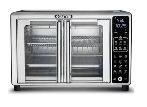 Aurevia™ FryForce Pro French Door Air Fryer Toaster Oven, 24L,