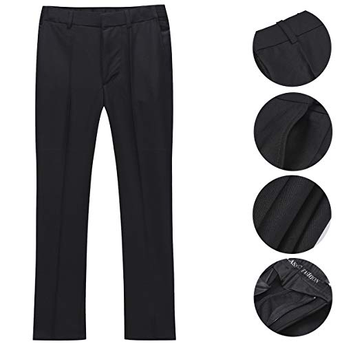 image for Boyland Boys Jacquard Suit Slim Fit Tuxedo Suits Jacquard Notch Lapel 