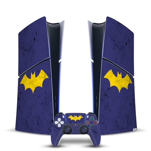 Autocollant Batman PS5 Slim Digital en vinyle anti-rayures ajustement précis