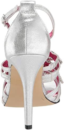 Johnathan Kayne Women's Stella Sandal, Silver, 6 M US | Image 2