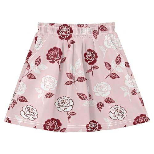 Jupes athlétiques pour filles avec poches évite les frottements