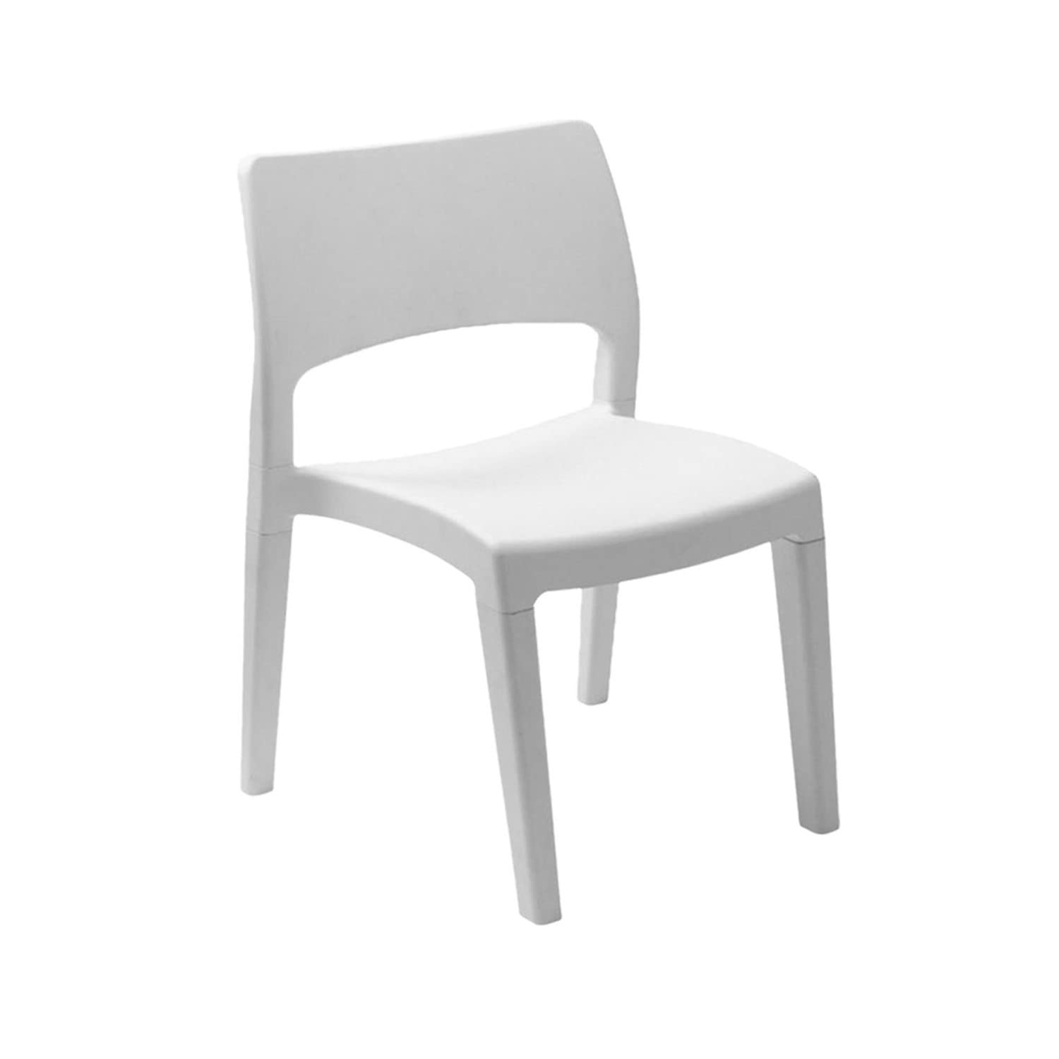 KLIK KLAK Stacking Chair White KLK76CBI PROGARDEN