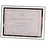 Graces Dawn Crystal glass Photo/ Diploma / Document Frame Frame picture size 8