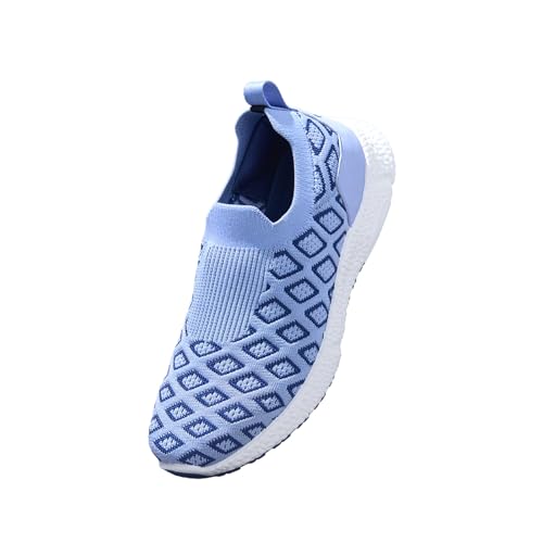 Image of Neeman's Crystal Knit Slip On for Women | Breathable Knit Upper, Cushioned EVA Sole | Lightweight, Flexible Shoes for Everyday Comfort