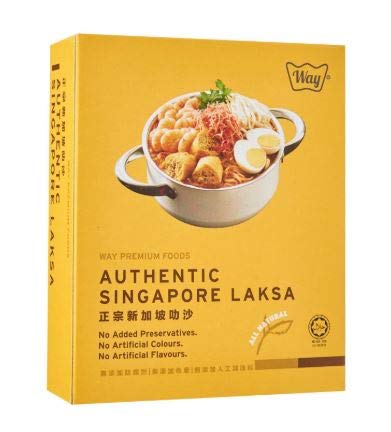 NT# Way Premium Authentic Singapore Laska 170G -A unique twist on the South East Asian Noodle favourite with lots of coconut milk and chilli