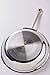 All-Clad D3 Stainless Cookware, 12-inch Fry Pan with Lid, Tri-ply Stainless Steel, Professional Grade, Silver, Model: 41126 & 00942 Stainless steel/Aluminium Cookware Cleaner and Polish, 12-Ounce