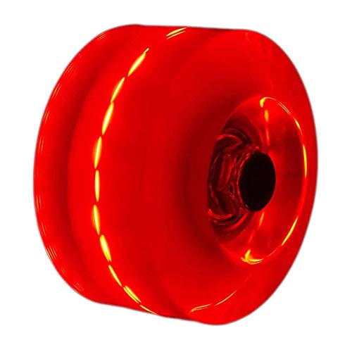 Roues de patin à roulettes lumineuses contre le manque de visibilité en skate nocturne