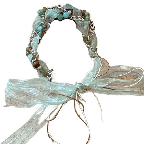 Waist Belt,mesh Weaving Cotton,Adjustable Multiway Body Chain & Hair Accessory3