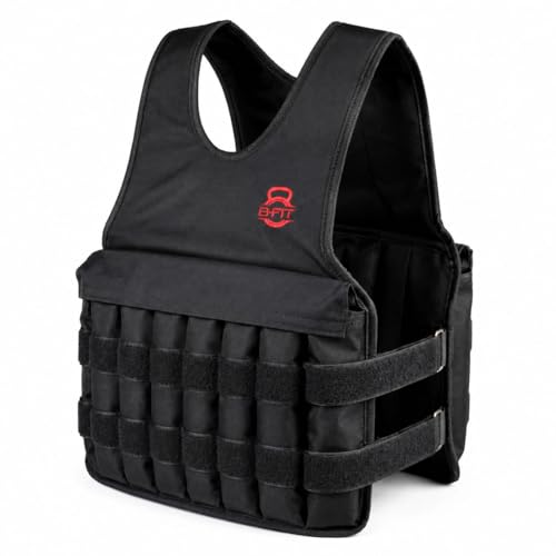 Image of B Fit Weighted Vest Jacket (10 Kg, Black)