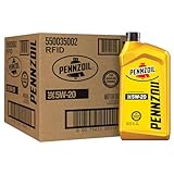 Pennzoil 5W-20 Motor Oil, 1 Quart (6 Pack)
