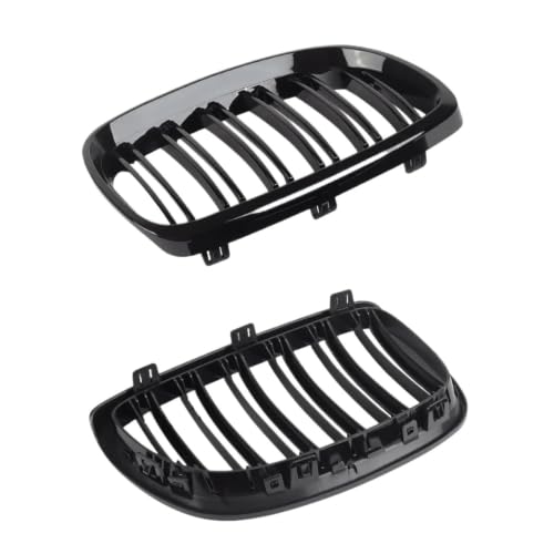 Rejillas de doble línea M color para parachoques delantero de BMW E92 E93 6