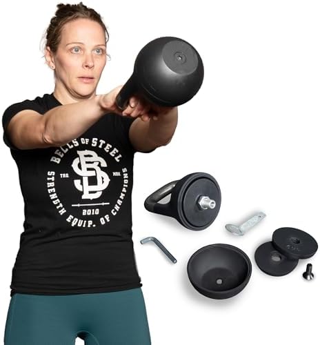 Adjustable Kettlebell 6-12kg [Bells of Steel] Kettle Bell Weight ...