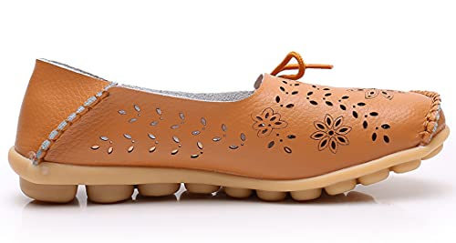 Image of VenusCelia Women's Breathable Comfort Walking Office Flat Loafer